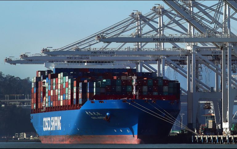 El comercio internacional está afectado por la postura proteccionista de los Estados Unidos. AP/B. Margot