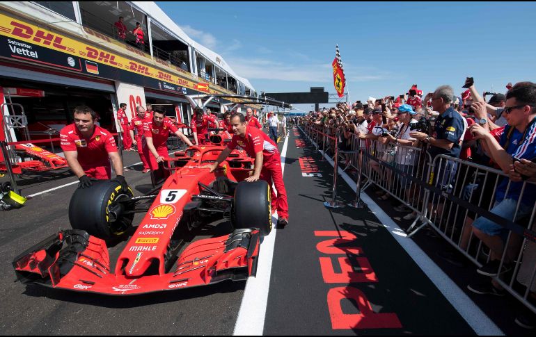 El público francés disfrutará por primera vez en 10 años de un Gran Premio en su país y gran parte de las miradas estarán sobre Ferrari y Sebastian Vettel. AFP/G. Julien