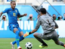 Es el momento de que Brasil muestre su categoría futbolística frente a Costa Rica. EFE / G. Licovski