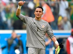 Navas matuvo su portería en cero durante 90 minutos, pero un tanto de Neymar y otro de Coutinho decretaron la victoria de la Canarinha. AFP/G. Bouys