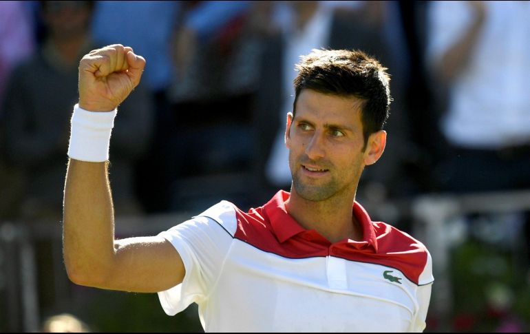 El tenista jugó sin muchas dificultades luego del primer set, en el que lideró el duelo contra el jugador francés Adrian Mannarino. EFE / N. Hall