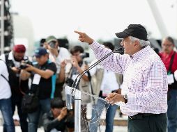 Los familiares acudieron a López Obrador porque saben que él será el próximo presidente. SUN / V. Rosas