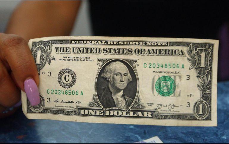 Banxico fijó el tipo de cambio en 20.12 pesos. EL INFORMADOR / ARCHIVO