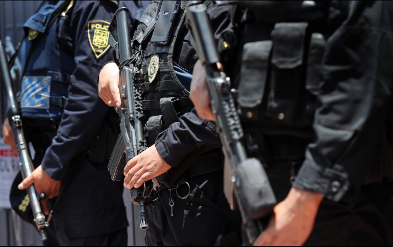 La policía de Guadalajara se traslada a la zona del conflicto. SUN / ARCHIVO