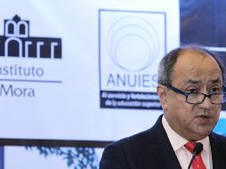 Granados Roldán participó en la 53 Sesión Ordinaria de la Asamblea General de la ANUIES. NTX / J. Lira