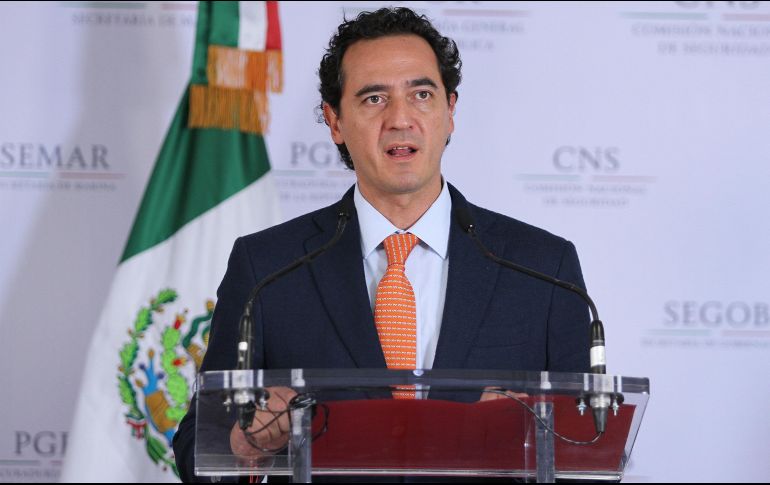 Alberto Elías Beltrán, subprocurador Jurídico y de Asuntos Internacionales, participó en la 39 Conferencia Nacional de Procuración de Justicia. NTX/ARCHIVO