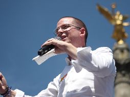 Anaya promete que de ganar la Presidencia habrá una Fiscalía que investigará a Peña Nieto y la corrupción del sexenio. SUN / A. Ojeda