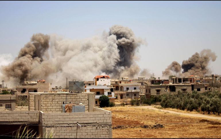 El Ejército informó que al menos seis soldados pro Asad fallecieron en los choques. AFP/M. Abazed