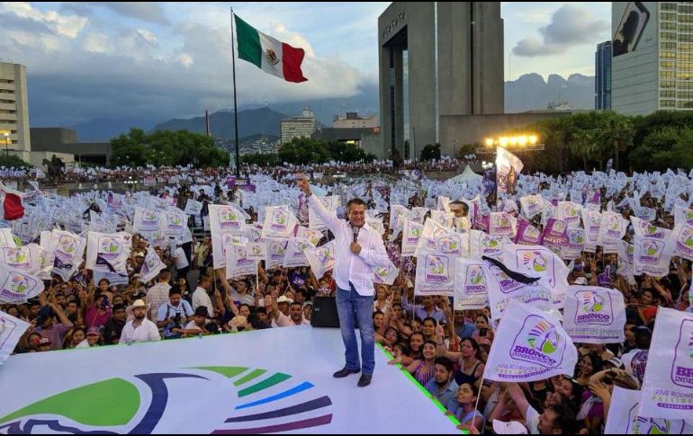 “El Bronco” pide a sus seguidores compartir sus propuestas para que todos se enteren que su candidatura va en serio. FACEBOOK / Jaime Rodriguez Calderon