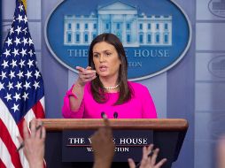 Preguntada por si Trump quiere volver a intentar aplicar esa medida a los centroamericanos, Sanders respondió que el presidente 