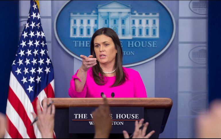 Preguntada por si Trump quiere volver a intentar aplicar esa medida a los centroamericanos, Sanders respondió que el presidente 