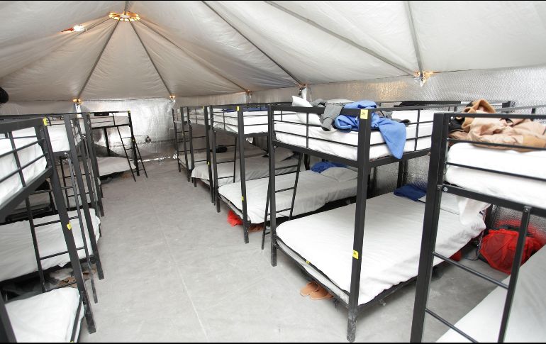 Las instalaciones albergan actualmente 326 infantes. EFE / Departamento de Salud y Servicios Humanos