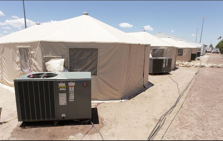 Las instalaciones albergan actualmente 326 infantes. EFE / Departamento de Salud y Servicios Humanos