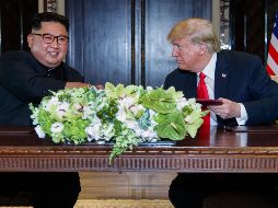 La Cumbre de Singapur fue la primera entre mandatarios de ambos países tras casi 70 años de confrontación. AP/ ARCHIVO