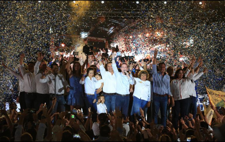 Anaya Cortés reiteró su propuesta de combatir la violencia contra las mujeres. EFE