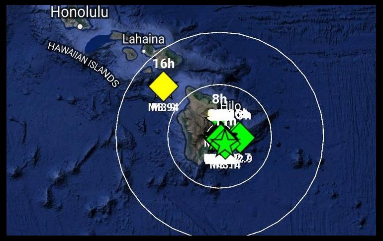 El volcán entró en erupción por primera vez el pasado 3 de mayo tras varios días de registrarse terremotos de magnitud 5.0 grados en la zona. ESPECIAL