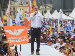 En Yucatán, el candidato de Por México al Frente denuncia que las autoridades emanadas del PRI intentan evitar la derrota de sus candidatos. NOTIMEX/J. Espinoza