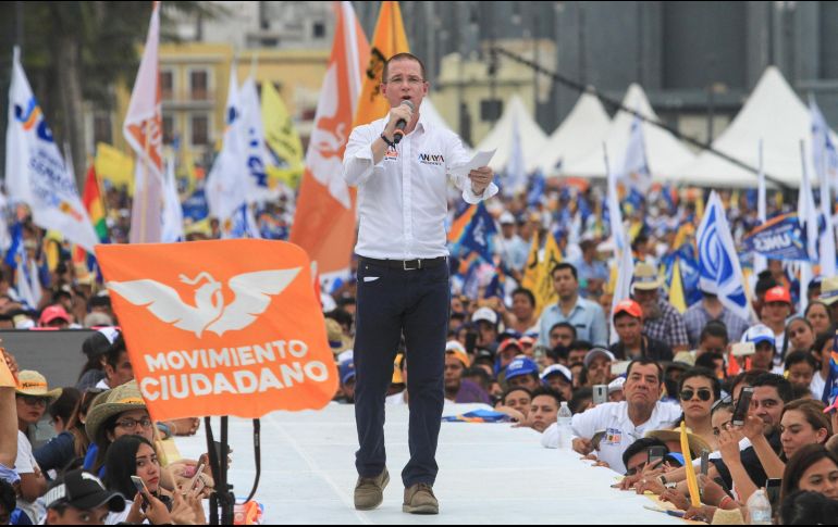 En Yucatán, el candidato de Por México al Frente denuncia que las autoridades emanadas del PRI intentan evitar la derrota de sus candidatos. NOTIMEX/J. Espinoza