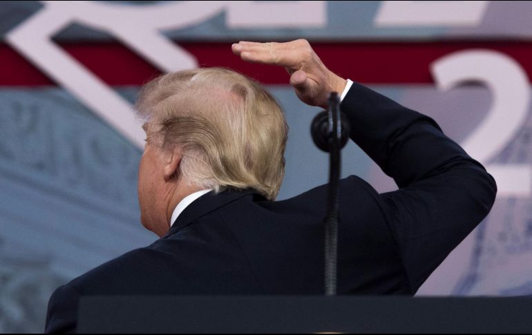 El mandatario estaba caminando por el Capitolio la semana pasada para reunirse con legisladores republicanos cuando Marriott le gritó el improperio. AFP / ARCHIVO