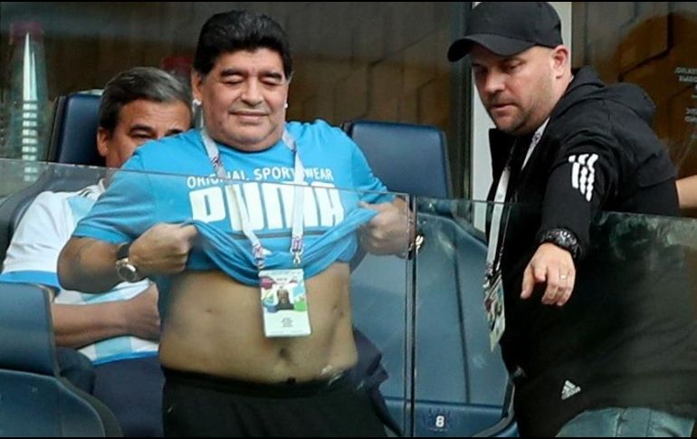 Luego de ser asistido, Maradona fue llevado a su hotel, según informó un diario deportivo argentino. EFE / T. Bozoglu