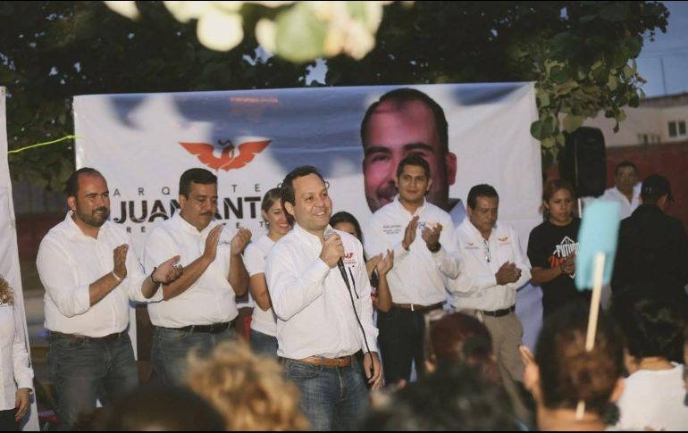 Clemente Castañeda, candidato de la coalición Por México al Frente al Senado de la República. FACEBOOK/clementech