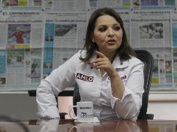 Delgadillo resaltó que ha hecho su campaña en la calle, lo que considera le ha permitido ganarse el apoyo de la gente. EL INFORMADOR/E. Barrera