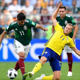 Al medio tiempo, México iguala 0-0 con Suecia