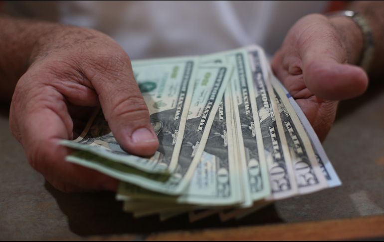 Banco BASE prevé que el tipo de cambio cotice entre 19.85 y 20.05 pesos por unidad en cotizaciones interbancarias a la venta. EL INFORMADOR / ARCHIVO