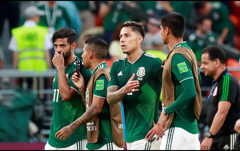 Este miércoles, México avanzó a la siguiente ronda del Mundial de Rusia 2018 en segundo lugar del Grupo F. EFE / J. Méndez