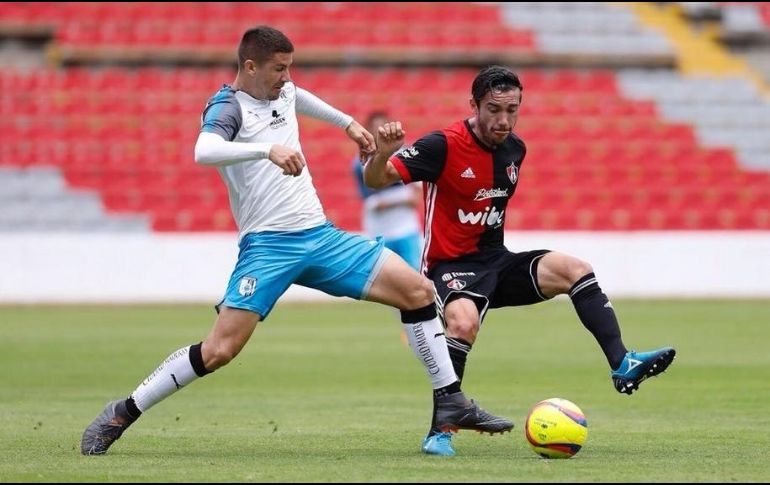 Ervin Trejo y Camilo Sanvezzo realizaron sendas anotaciones en el arco rojinegro. TWITTER / @Club_Queretaro