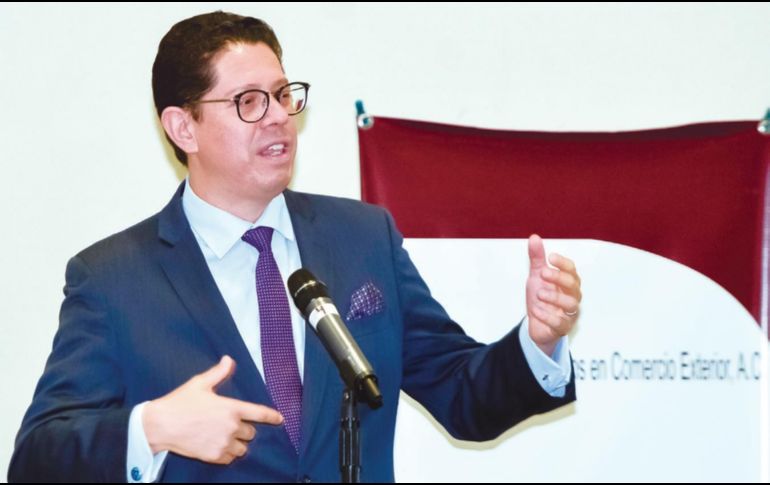 Juan Carlos Baker subsecretario de Comerico Exterior. La Secretaría de Economía trabaja para tener listos los ‘libros blancos’. EL FINANCIERO/Archivo