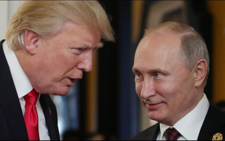 En un breve comunicado dado a conocer esta mañana, se dijo que los dos líderes ''discutirán las relaciones entre Estados Unidos y Rusia y una variedad de temas de seguridad nacional''. AFP / ARCHIVO
