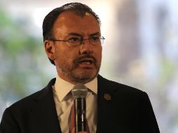 Videgaray se encuentra en una gira de trabajo por Estados Unidos. EFE / ARCHIVO