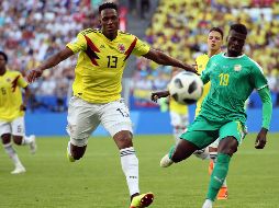 En Samara, los colombianos vencieron a Senegal con un gol de Yerri Mina al 73' para ponerse como líderes del sector. EFE / W. Woon