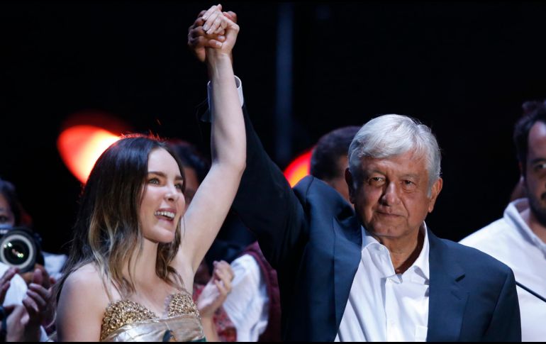 La cantante manifestó su apoyo a López Obrador luego del segundo debate presidencial. AP / M. Ugarte