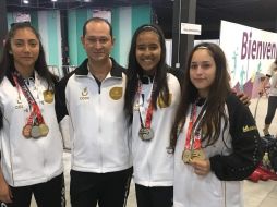 Regina Romo y Camila Meza (DER), oriundas de Tonalá, forman parte del equipo que buscará colarse a la justa que será histórica para la disciplina que recientemente fue incluida en el programa de Juegos Olímpicos. ESPECIAL /