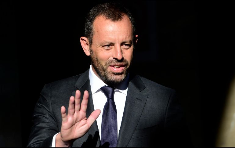Sandro Rosell es procesado por presunta organización criminal y lavado de 14.9 millones de euros (unos 17.3 millones de dólares). AFP / ARCHIVO