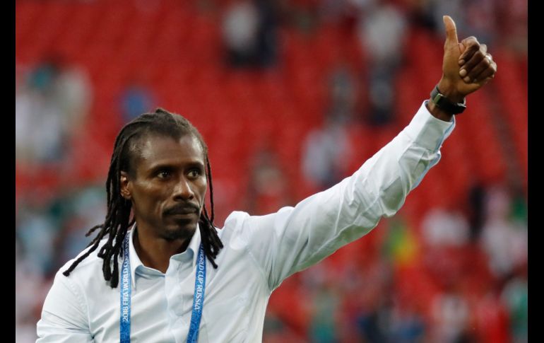 Entre los técnicos, destaca el de Senegal, Aliou Cisse. AP/ARCHIVO