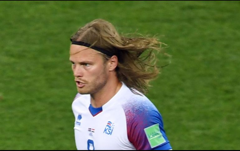 El islandés Birkir Bjarnason. ACP/ARCHIVO