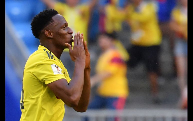 Yerry Mina, de Colombia. AFP/ARCHIVO