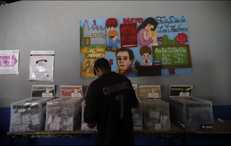 Plantean que la jornada tiene una participación masiva, lo que implicaría un trabajo acucioso y denso de los funcionarios de casilla. EL INFORMADOR /