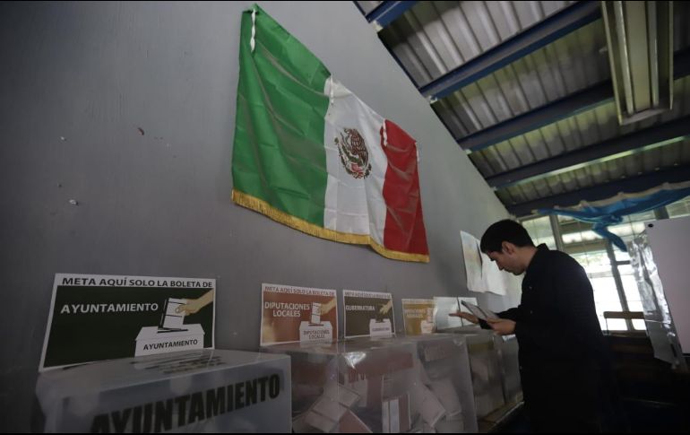 A las 18:00 horas, fueron cerradas las casillas electorales en México. EL INFORMADOR/ F. Atilano