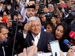 En el Senado de la República, Morena podría tener una bancada de 48 como mínimo y 54 legisladores como máximo. AP / R. Espinosa