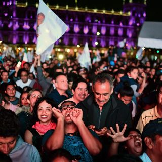 Fotogalería: Festejo y derrota tras la elección presidencial