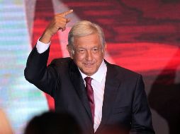 En su discurso, López Obrador refirió que, en materia económica, se respetará la autonomía del Banco de México.  EFE / M. Guzmán