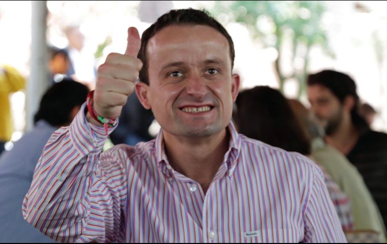 Mikel Arriola agradeció a los ciudadanos que lo favorecieron con su voto. SUN/I Stephens