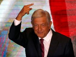El candidato a la Presidencia de México por la coalición Juntos Haremos Historia, Andrés Manuel López Obrador, a la cabeza de la contienda. AP / M. Ugarte