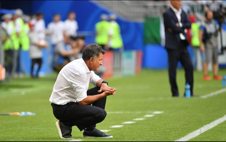 El Tri cayó hoy por 2-0 ante Brasil, en lo que puede ser el último partido de Juan Carlos Osorio al frente del combinado mexicano. AFP/E. Dunand