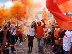 En redes sociales, la aspirante y virtual ganadora agradeció el apoyo de los juanacatlenses. FACEBOOK/ A. Venegas