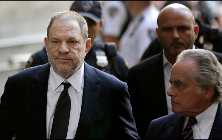 El nuevo cargo de abuso sexual en contra de Weinstein se suma otros dos por encuentros que habrían ocurrido en 2004 y 2013. AP / S. Wening